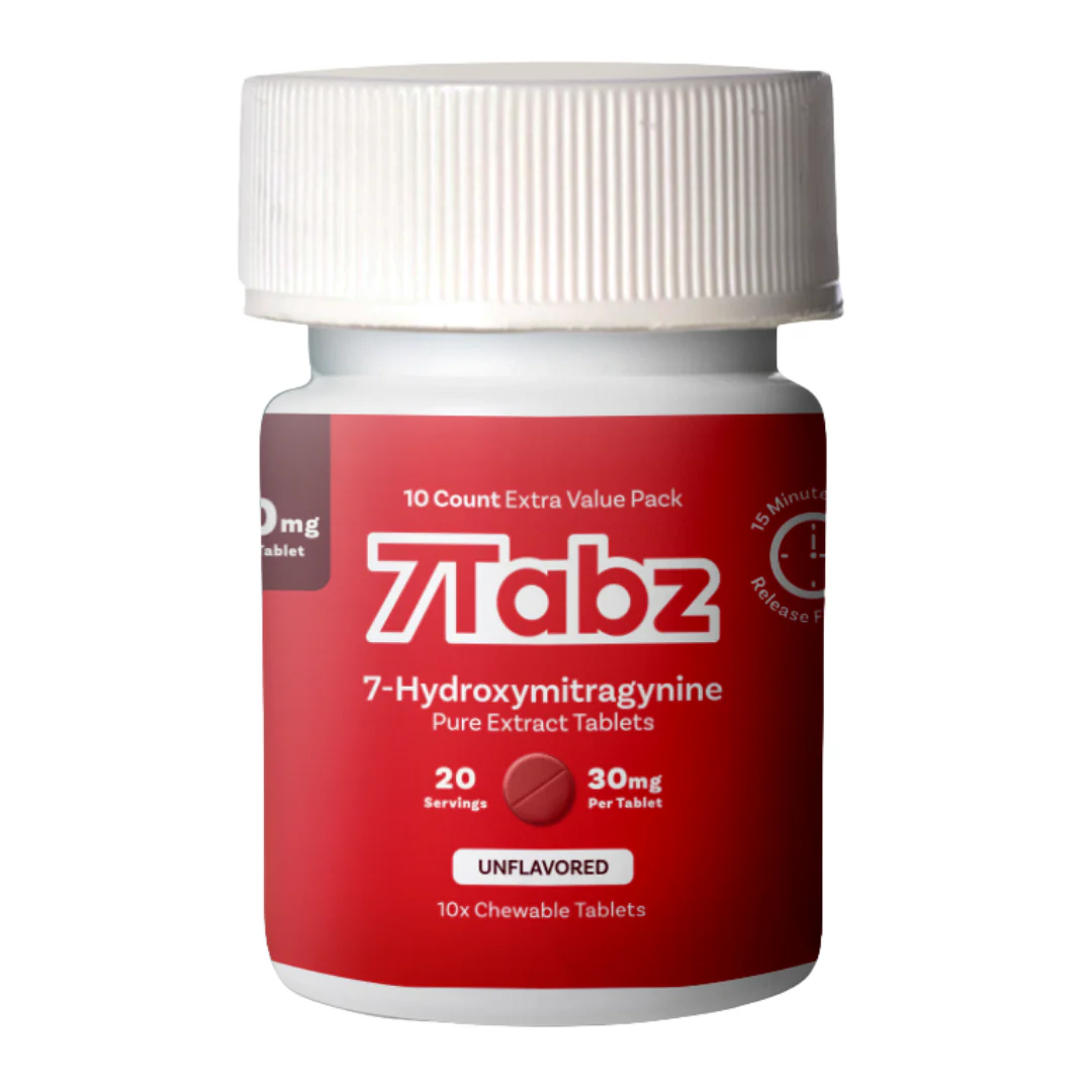 7Tabz Ultra Potent Extra Strength 7-OH Tablets 300mg - 10ct (30mg Each)