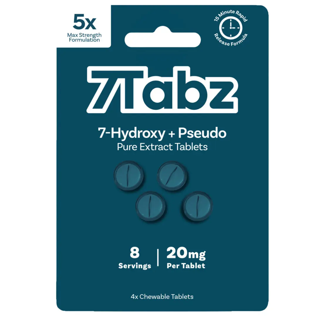 7Tabz 7-OH + Pseudo Tablets - 4ct (20mg Each)