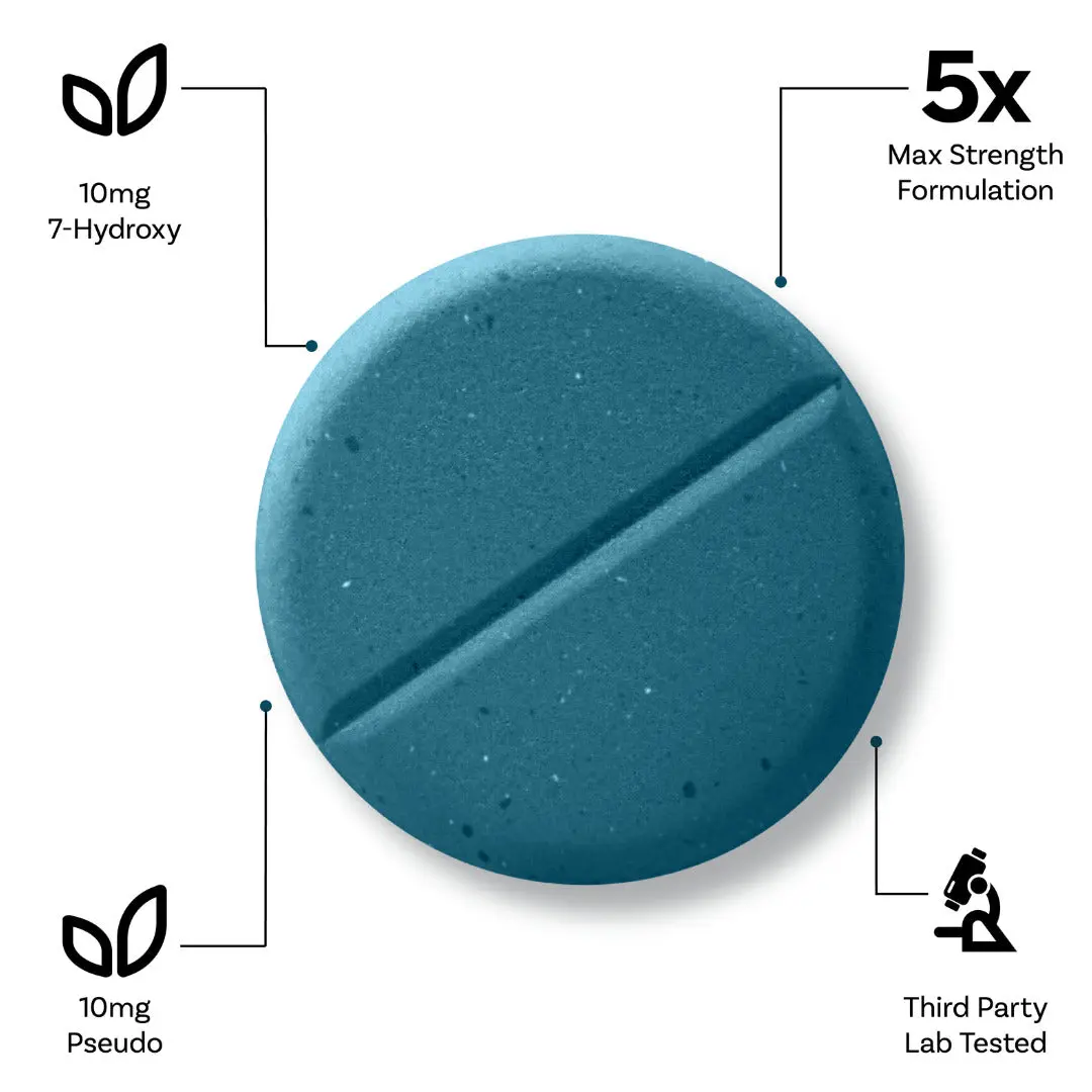 7Tabz 7-Hydroxymitragynine + Pseudo Tablets - 1ct (20mg) - Image 3