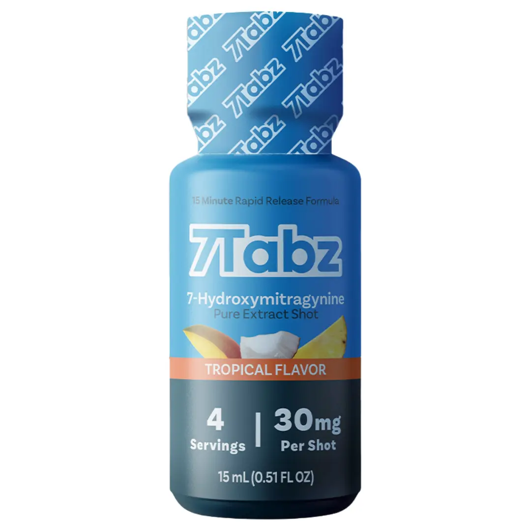 7Tabz 7-OH Pure Extract Kratom Shot (30mg) - Image 2