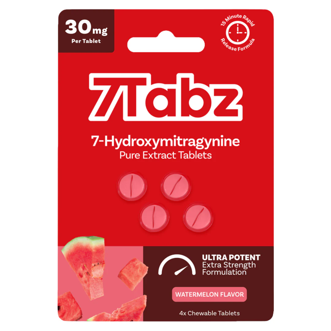 7Tabz Ultra Potent Extra Strength 7-OH Tablets - 4ct (30mg Each) - Image 6