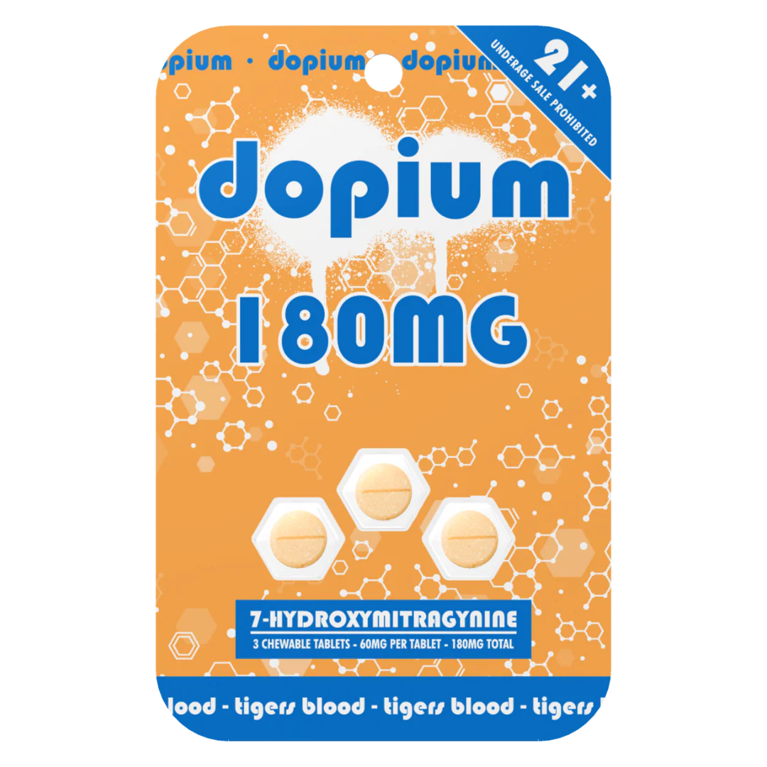 Dopium 7-Hydroxymitragynine Tablets - 3ct (60mg Each) - Image 3