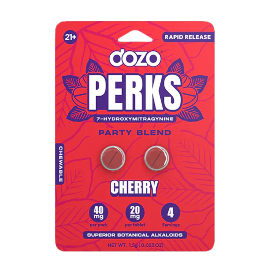 Dozo Perks 7-Hydroxymitragynine Rapid Release Tablets - 6ct (20mg Each) - Image 9
