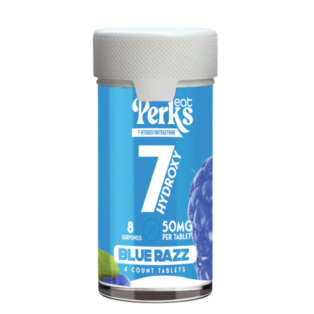 Eat Perks 7-Hydroxymitragynine Chewable Tablets - 4ct (50mg Each) - Image 3