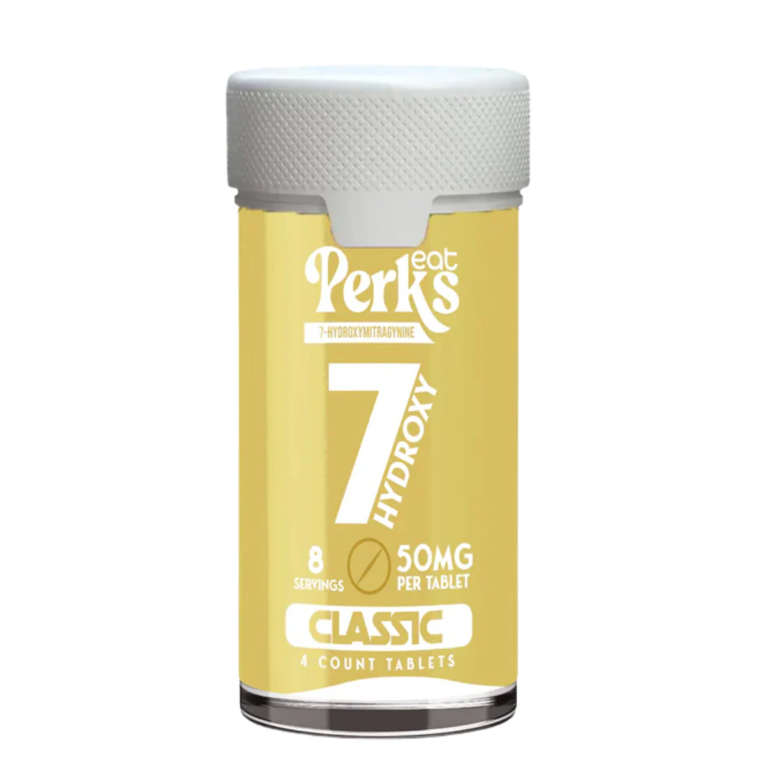 Eat Perks 7-Hydroxymitragynine Chewable Tablets - 4ct (50mg Each) - Image 4