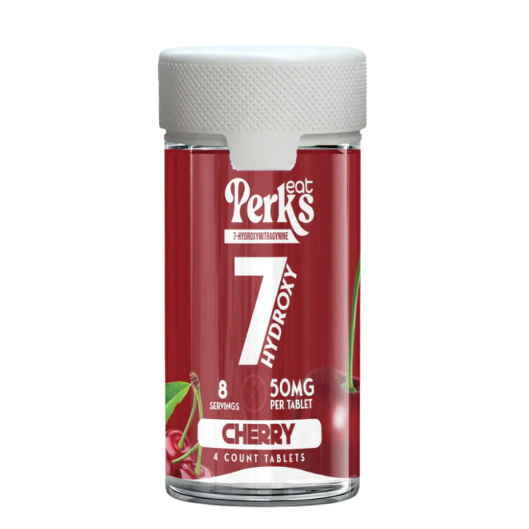 Eat Perks 7-Hydroxymitragynine Chewable Tablets - 4ct (50mg Each) - Image 5