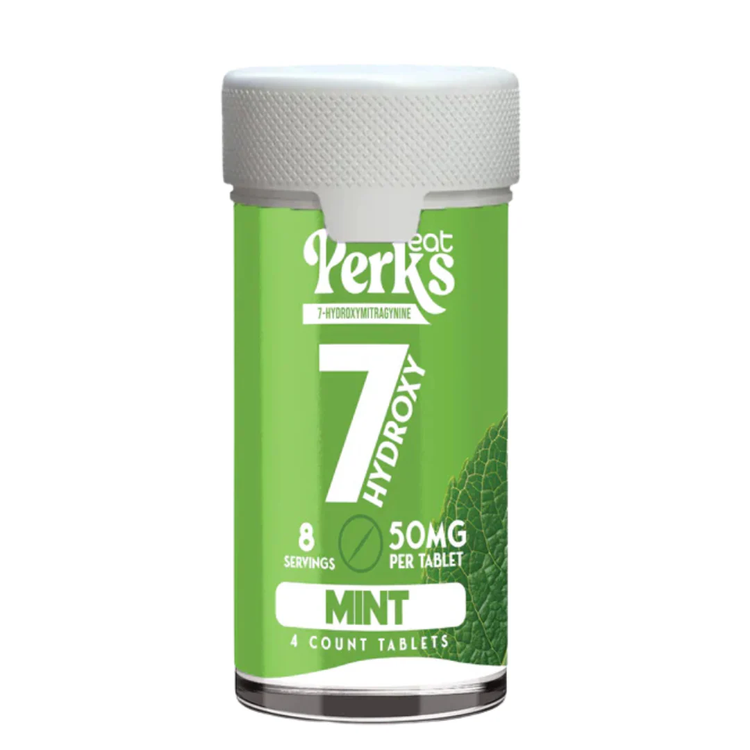 Eat Perks 7-Hydroxymitragynine Chewable Tablets - 4ct (50mg Each) - Image 6