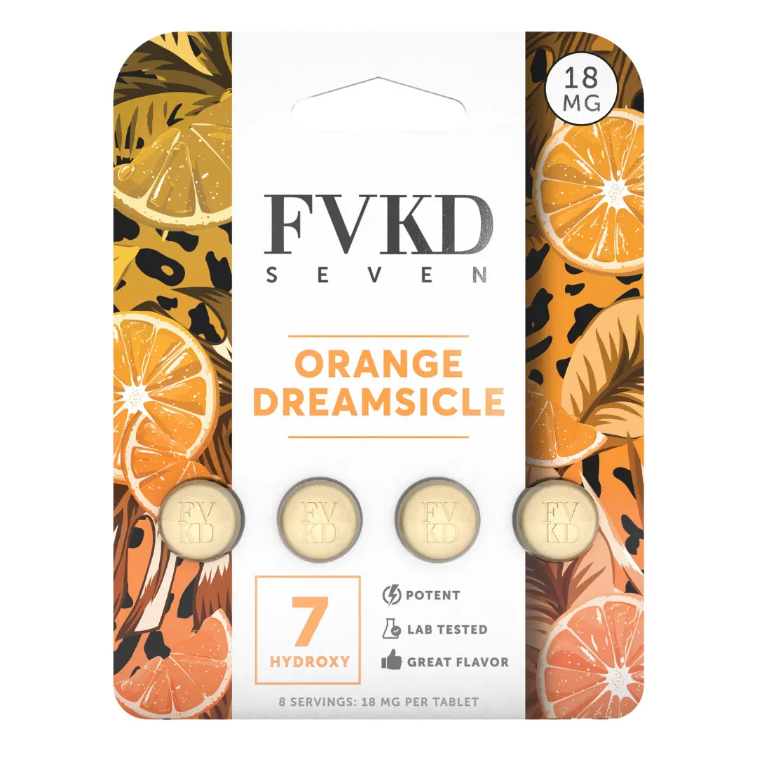 FVKD Seven 7-Hydroxymitragynine Kratom Tablets - 4ct (18mg Each) - Image 2