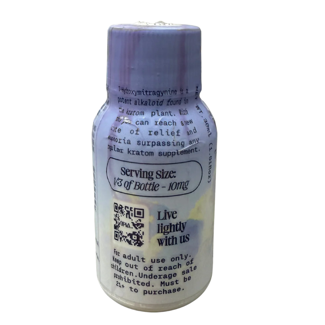 Opia 7-Hydroxymitragynine Liquid Kratom Shot - 30mg - Image 9