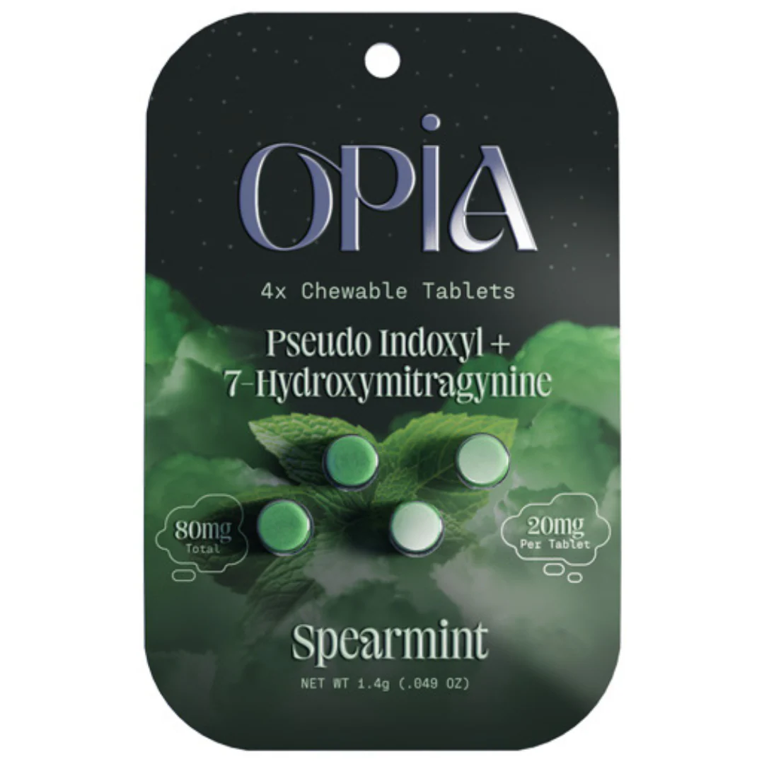 Opia Pseudoindoxyl + 7-Hydroxymitragynine Tablets - 4ct (20mg Each) - Image 2