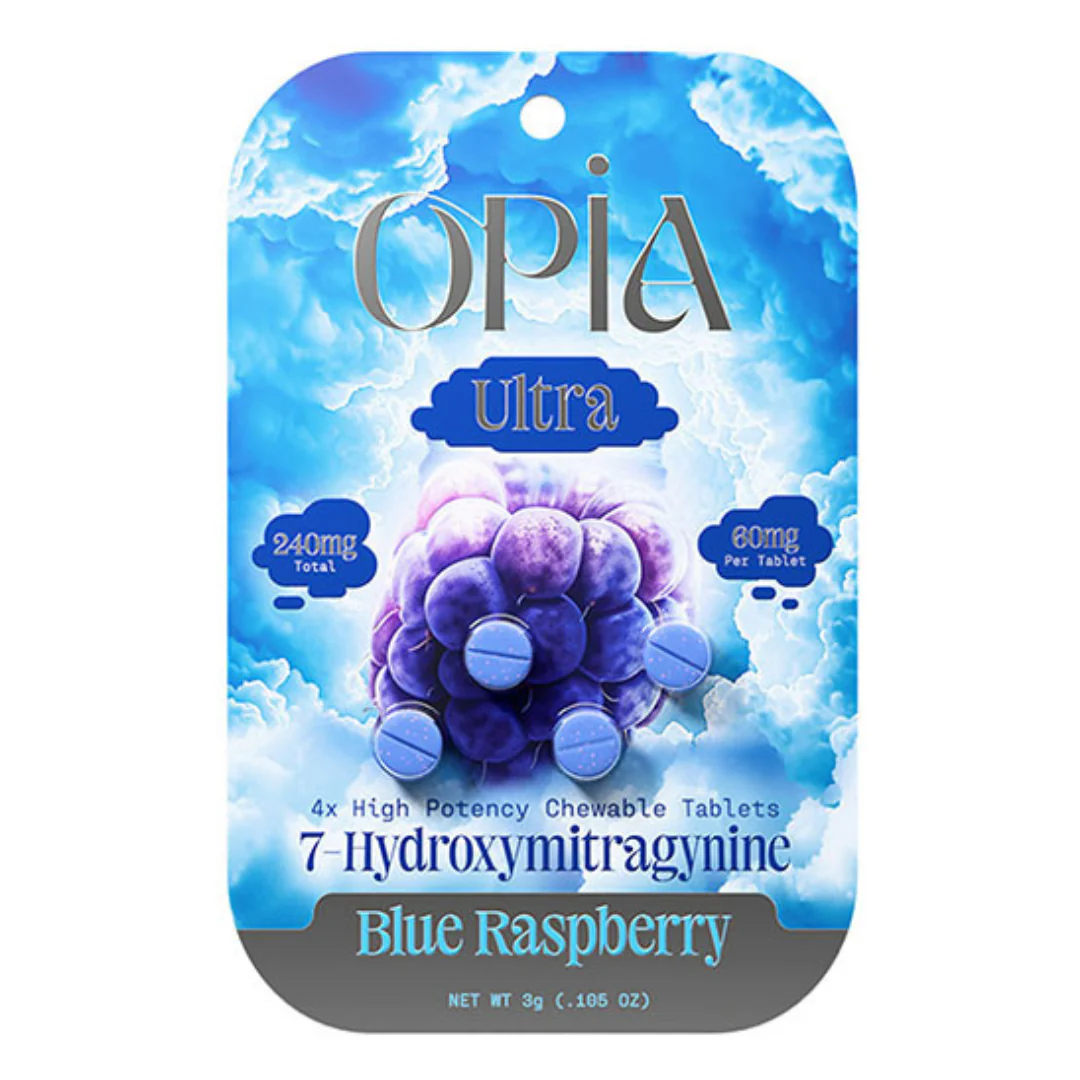 OPiA Ultra 7-Hydroxymitragynine Tablets 240mg - 4ct (60mg Each) - Image 3