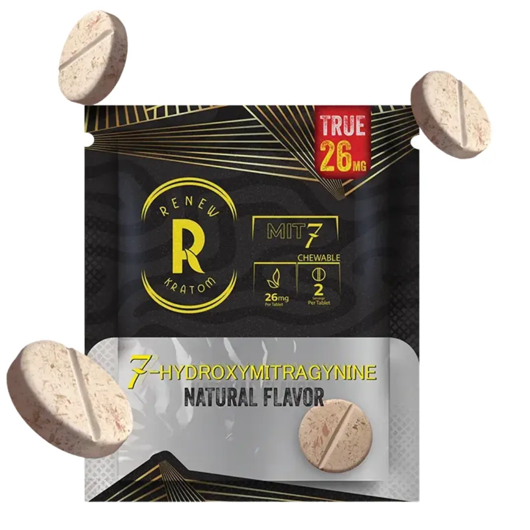 Renew Kratom MIT7 7-OH Chewable Tablets - 1ct (26mg Each)