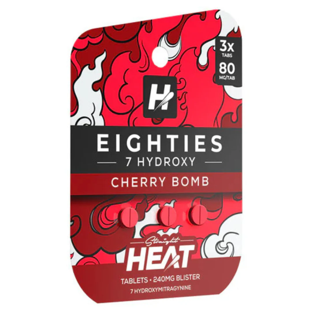Straight Heat Eighties 7-Hydroxy Tablets 240mg - 3ct (80mg Each) - Image 3