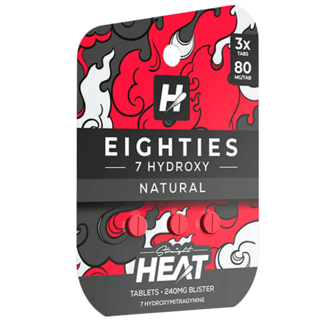 Straight Heat Eighties 7-Hydroxy Tablets 240mg - 3ct (80mg Each) - Image 4