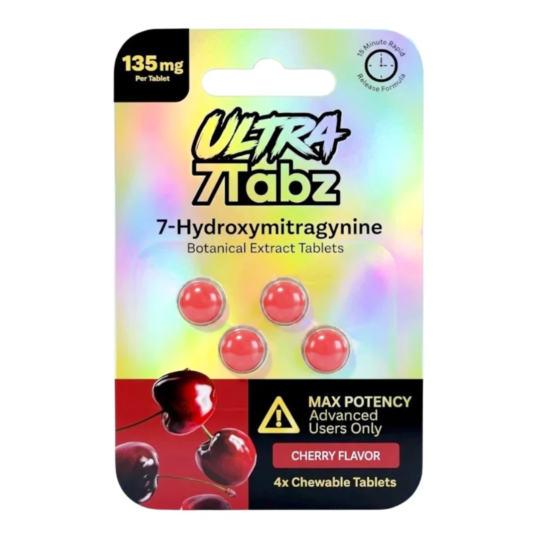ULTRA 7Tabz 7-Hydroxy Kratom Tablets 540mg - 4ct (135mg Each) - Image 4
